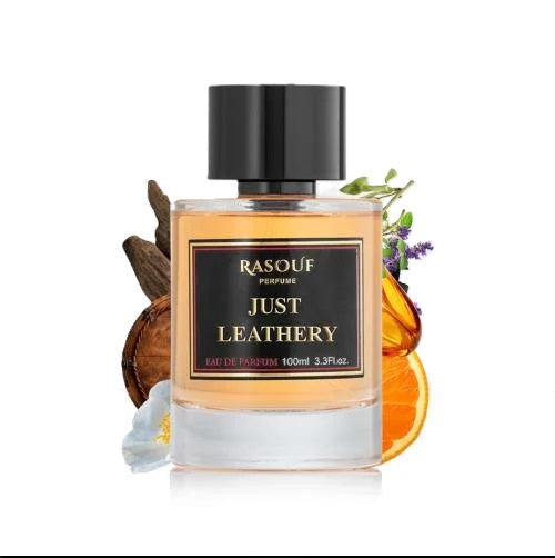 Just Leathery EDP 100ml By Rasouf - For Him
