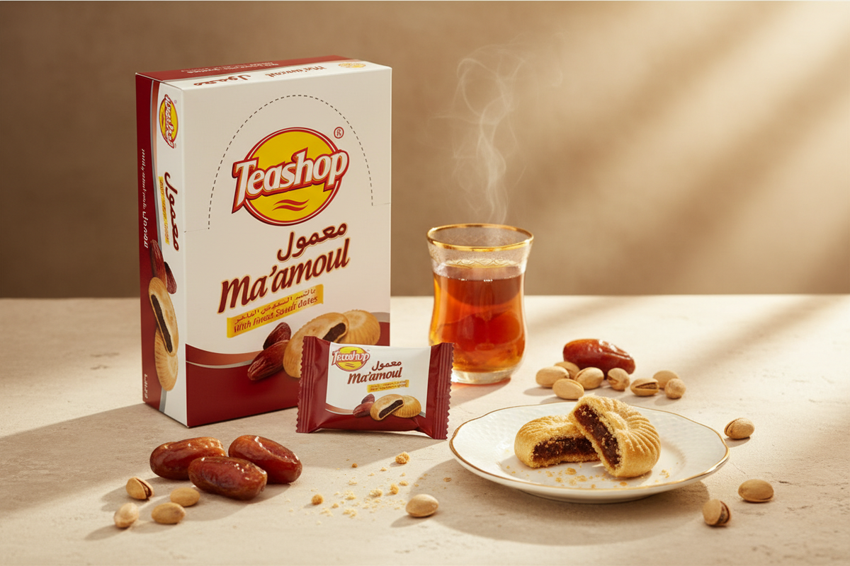 Mamoul with Finest Saudi Dates by Teashop 12x40g