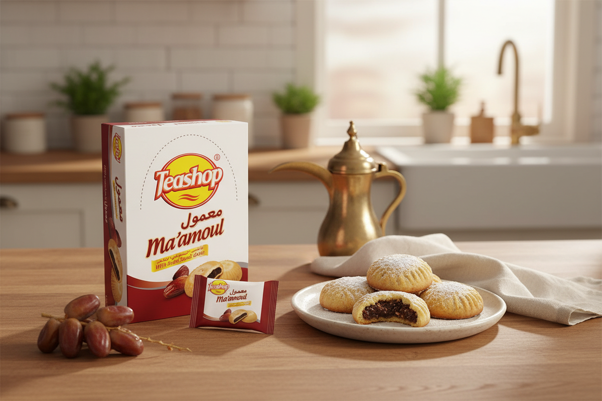 Mamoul with Finest Saudi Dates by Teashop 12x40g