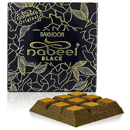 Bakhoor Nabeel Black (Arabian Incense) 40g By Nabeel