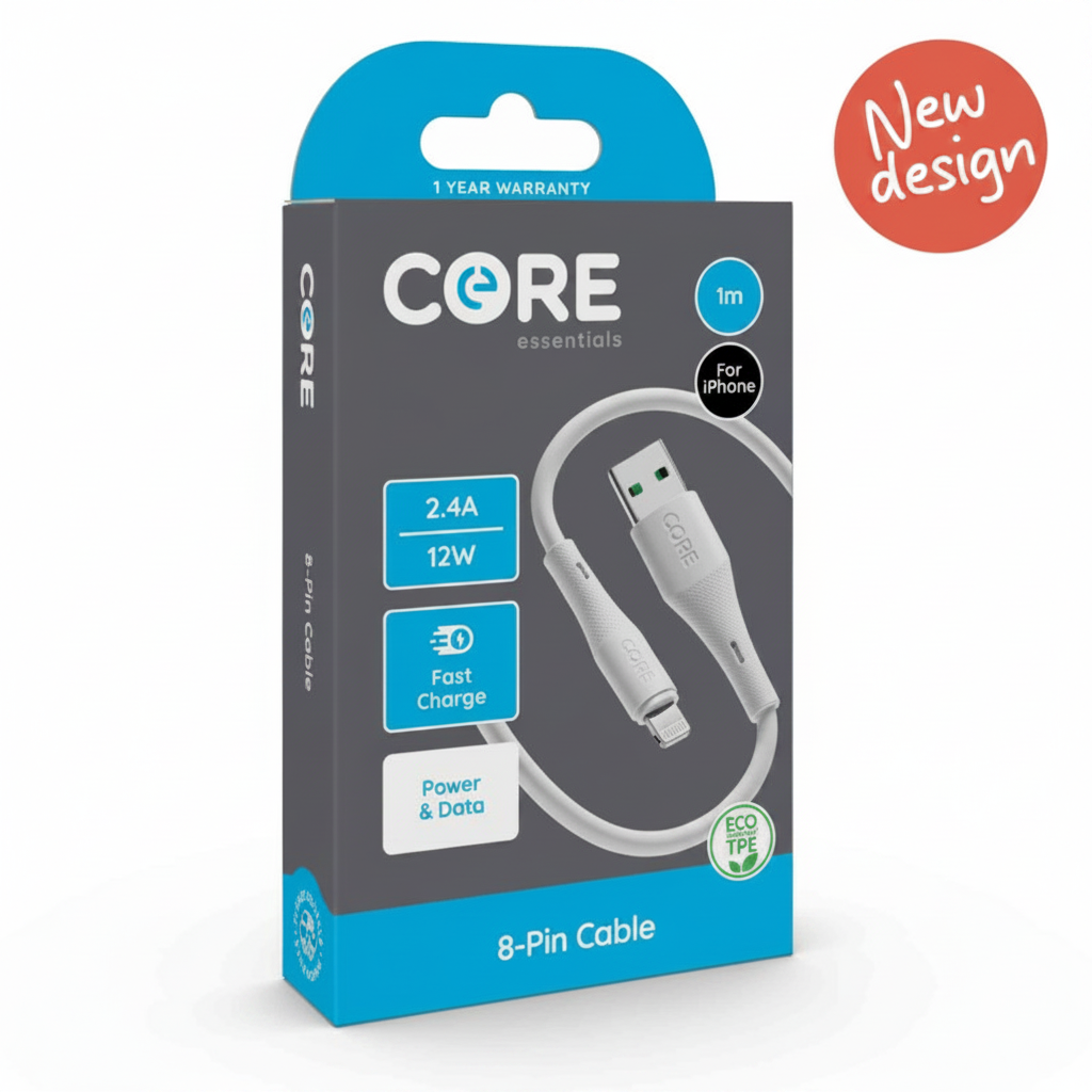 Core Cable Studio White