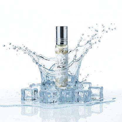 Dynamic ice and water splash