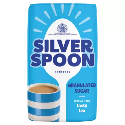 Silver Spoon Granulated Sugar 1kg – Perfect for Baking, Cooking & Tea