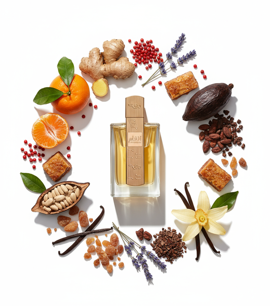 Langham perfume with fragrance ingredients