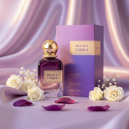 Lavender silk scene