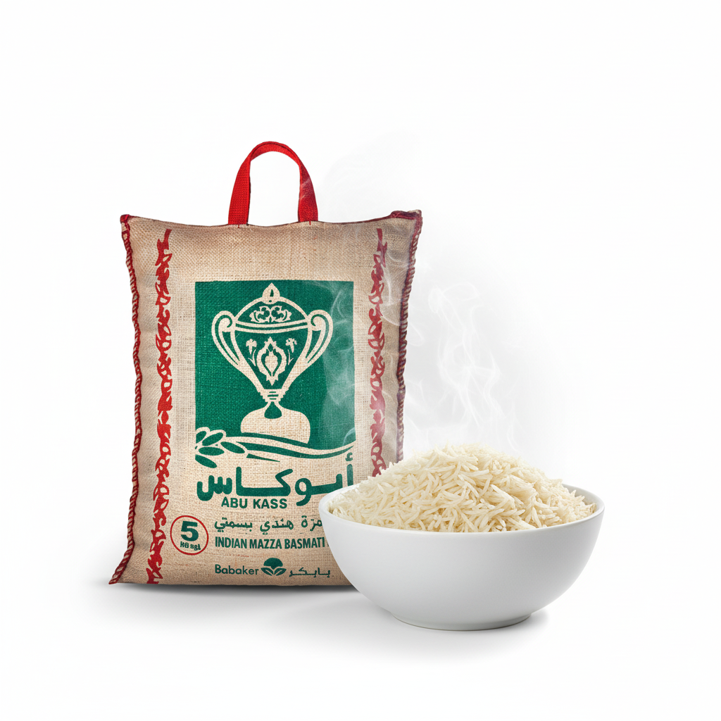 Premium Lifestyle Shot with Steaming Rice