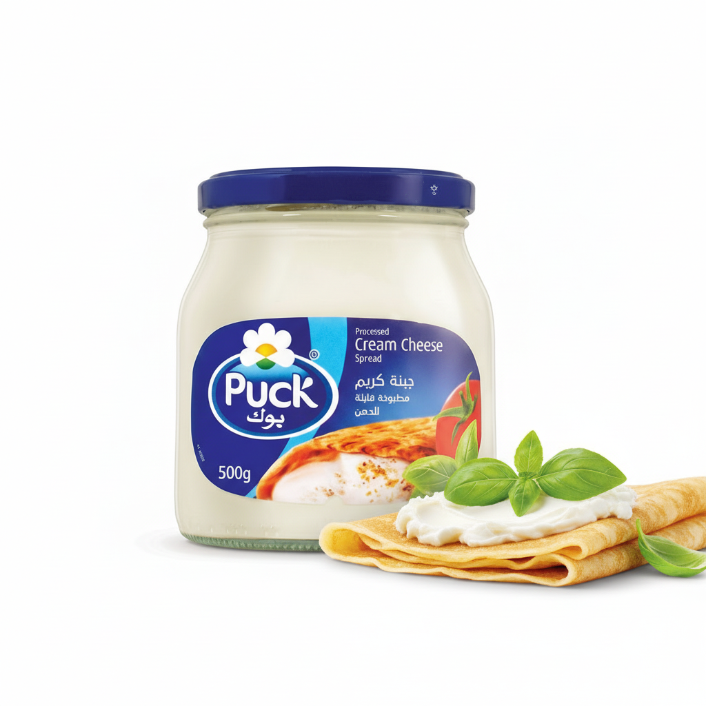 Puck Cream Cheese 500g front view