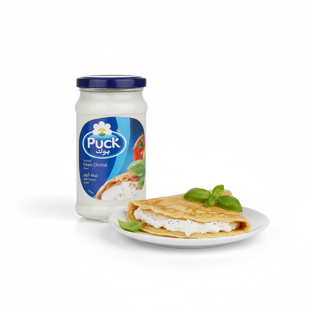 Puck Cream Cheese front view