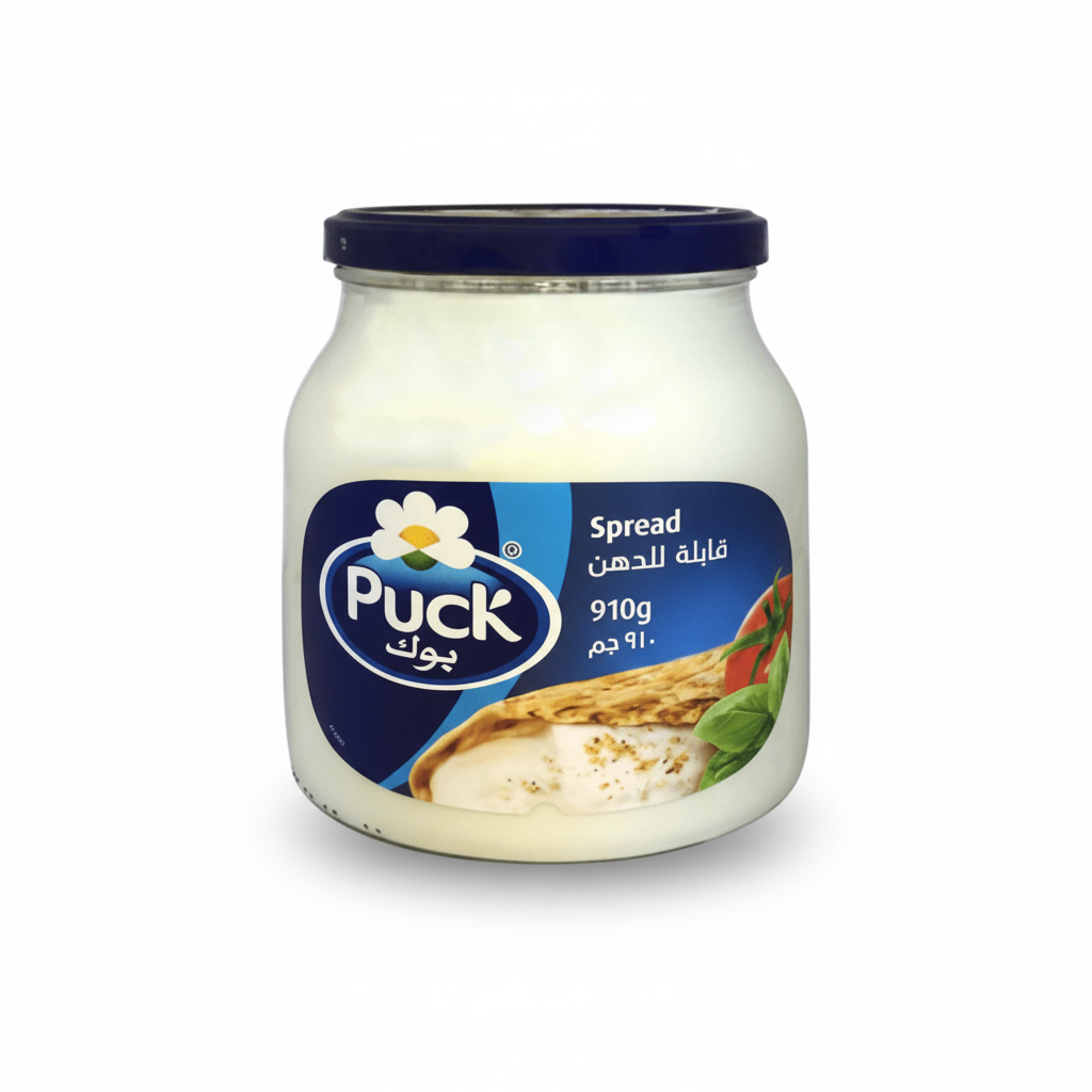 Puck spread front view