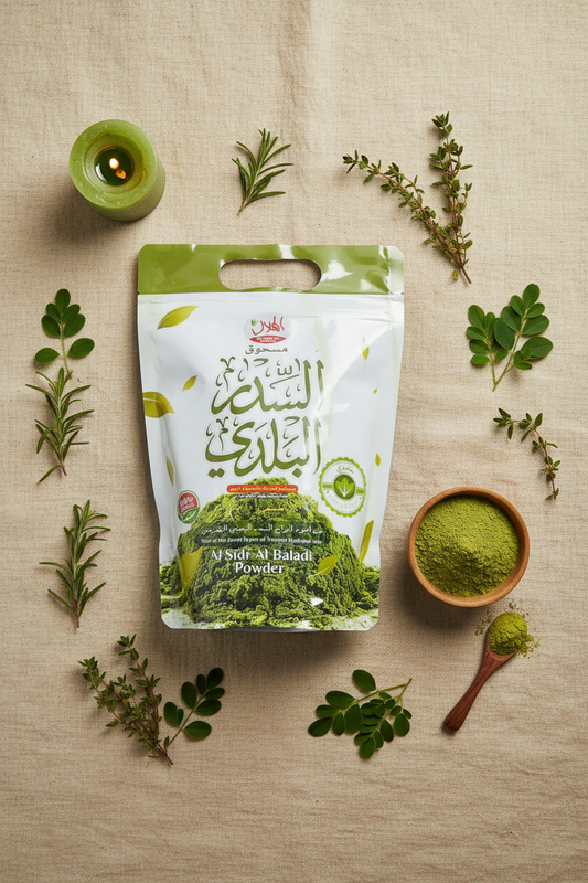 Al Helal Yemeni Sidr Al Baladi Powder 350g – Organic Body Cleanser & Hair Care