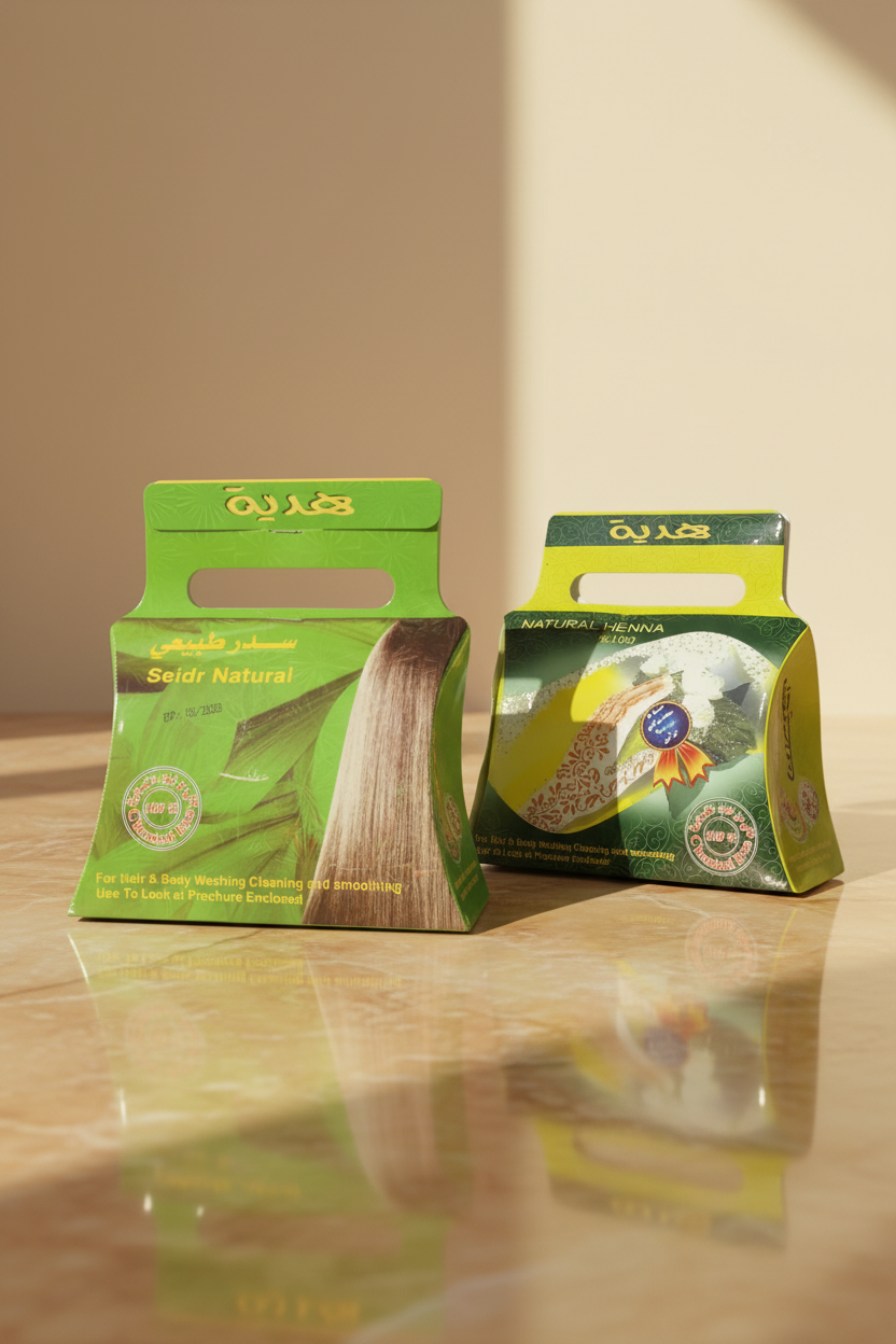 Natural Henna & Sidr Powder 2x100g