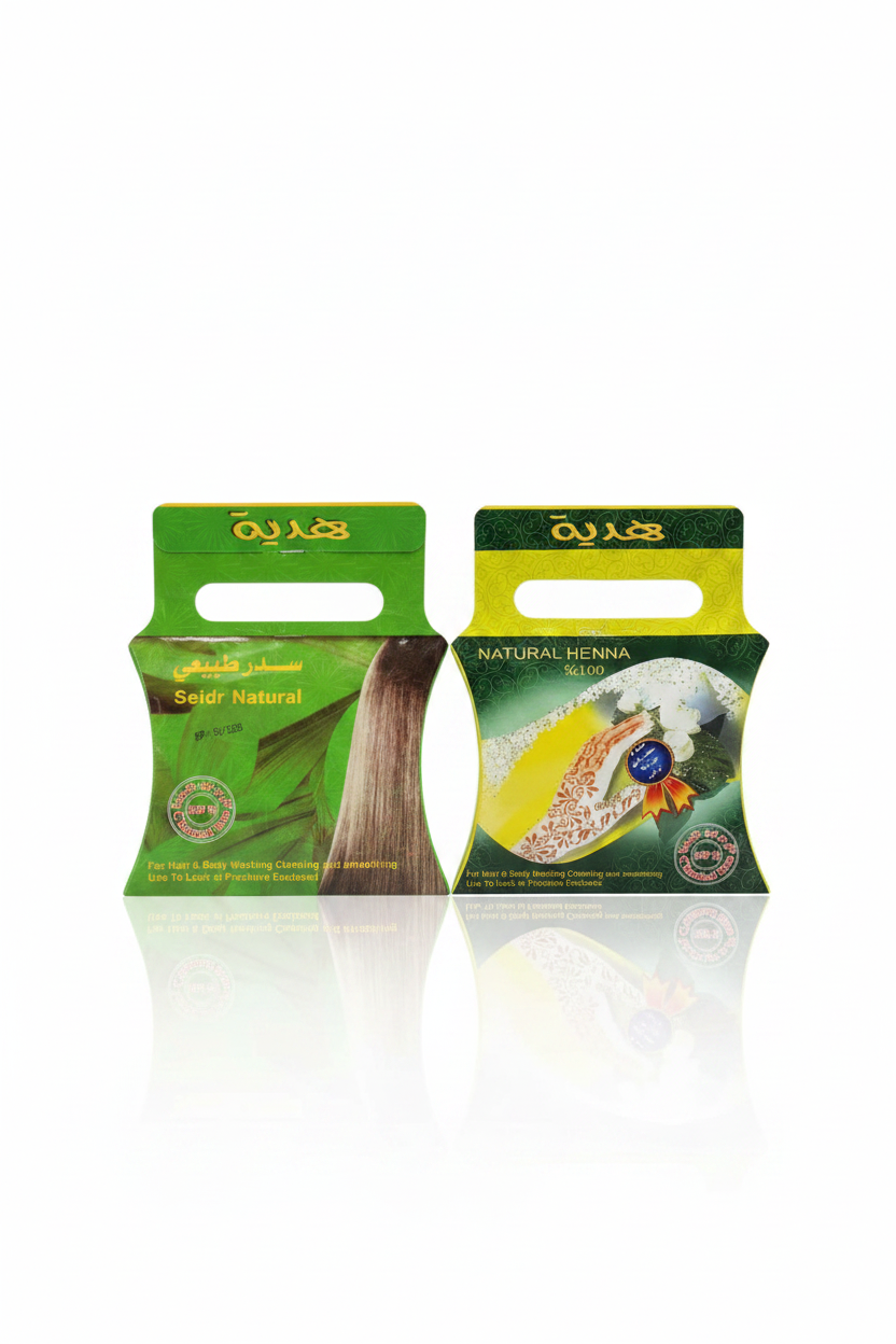 Natural Henna & Sidr Powder 2x100g