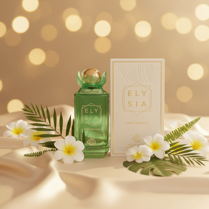 Silk and tropical scene