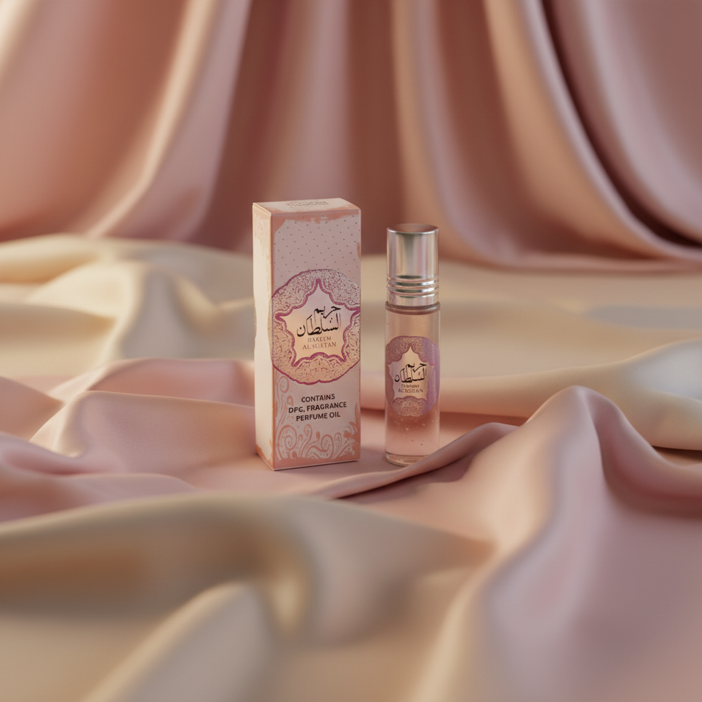 Silk luxury scene